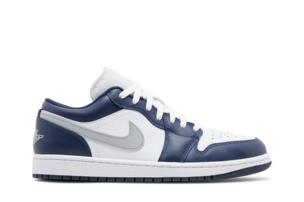 Air Jordan 1 Low Wolf Grey Midnight Navy